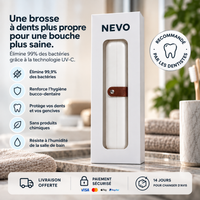 NEVO - Stérilisateur de bactéries pour brosse à dents